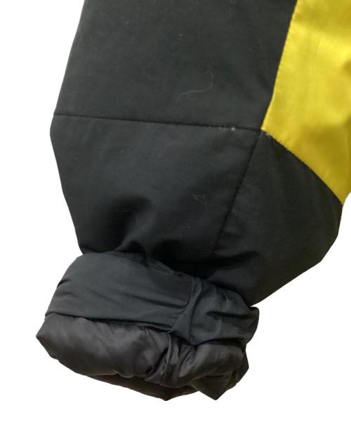 FIRST DOWN（ファーストダウン）FIRST DOWN (ファーストダウン) ダウンジャケット イエロー×ブラック サイズ:Ｍの古着・服飾アイテム