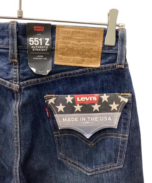 LEVI'S（リーバイス）LEVI'S (リーバイス) 551Zセルピッチデニムパンツ インディゴ サイズ:W28 L32 未使用品の古着・服飾アイテム