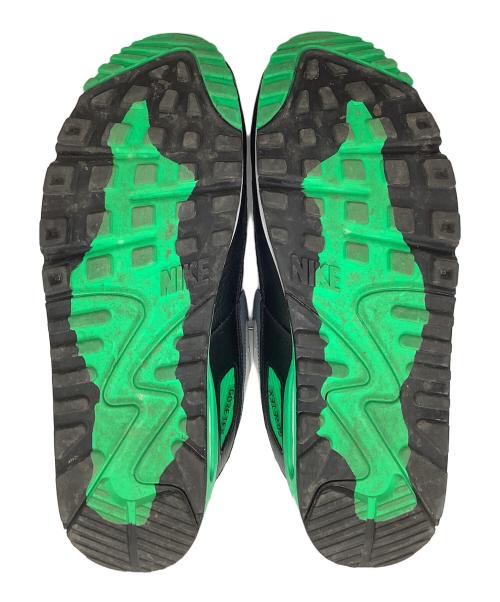 NIKE（ナイキ）NIKE (ナイキ) スニーカー ホワイト×グリーン サイズ:27cmの古着・服飾アイテム