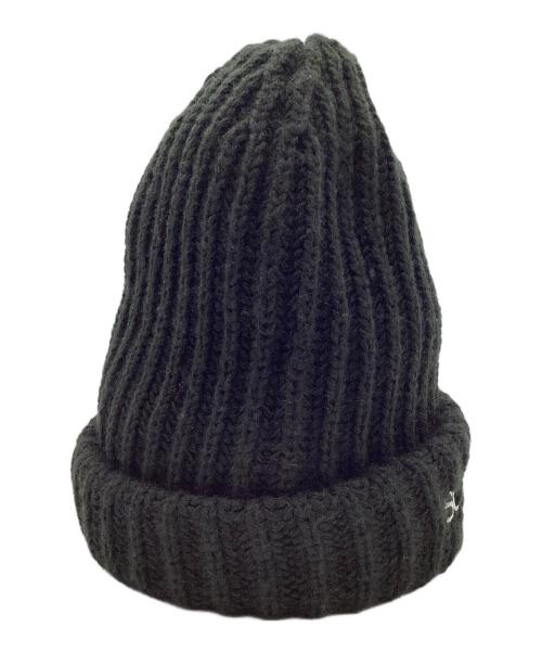 SUPREME（シュプリーム）SUPREME (シュプリーム) Classic Logo Chunky Ribbed Beanie ブラックの古着・服飾アイテム