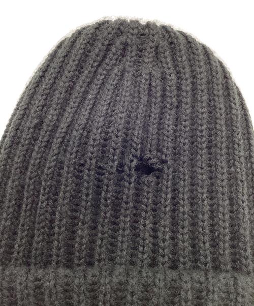 SUPREME（シュプリーム）SUPREME (シュプリーム) Classic Logo Chunky Ribbed Beanie ブラックの古着・服飾アイテム