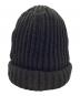 SUPREME (シュプリーム) Classic Logo Chunky Ribbed Beanie ブラック：7000円