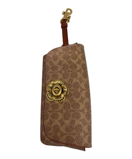 COACH（コーチ）COACH (コーチ) メガネケース ブラウンの古着・服飾アイテム