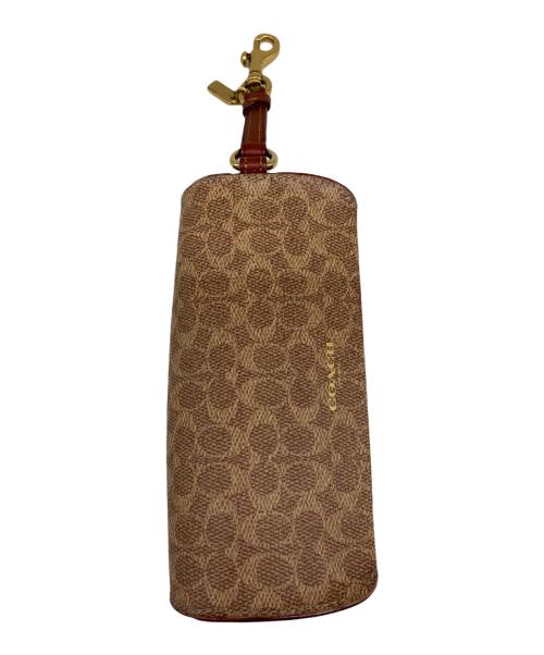 COACH（コーチ）COACH (コーチ) メガネケース ブラウンの古着・服飾アイテム