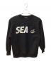 WIND AND SEA（ウィンダンシー）の古着「Surf Mickey Crew Neck Sweat」｜ブラック