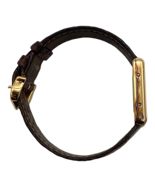 Cartier（カルティエ）Cartier (カルティエ) マストタンクヴェルメイユ ベージュの古着・服飾アイテム