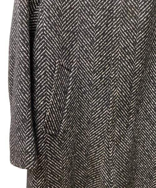 MEN'S BIGI（メンズビギ）MEN'S BIGI (メンズビギ) ステンカラーコート ブラック サイズ:04の古着・服飾アイテム