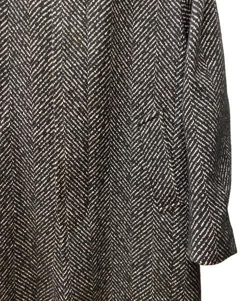 MEN'S BIGI（メンズビギ）MEN'S BIGI (メンズビギ) ステンカラーコート ブラック サイズ:04の古着・服飾アイテム