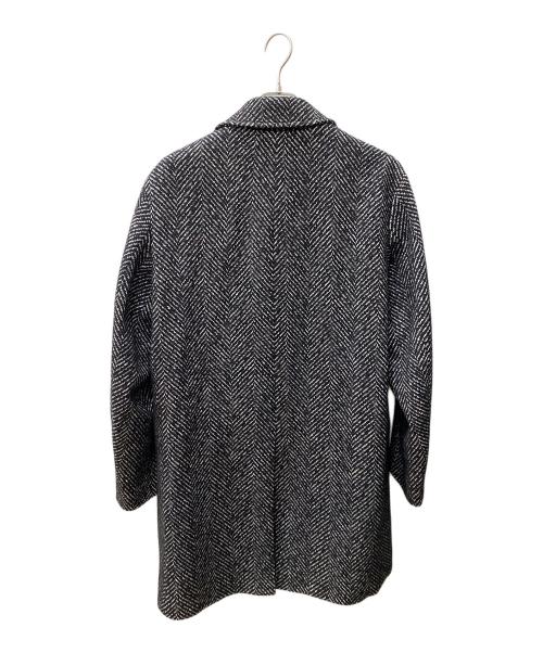 MEN'S BIGI（メンズビギ）MEN'S BIGI (メンズビギ) ステンカラーコート ブラック サイズ:04の古着・服飾アイテム