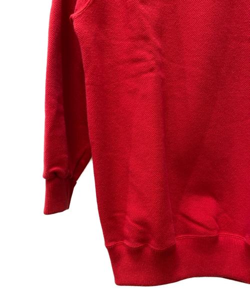adidas（アディダス）adidas (アディダス) ラグランスウェット レッド サイズ:Sの古着・服飾アイテム