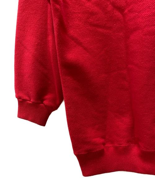 adidas（アディダス）adidas (アディダス) ラグランスウェット レッド サイズ:Sの古着・服飾アイテム