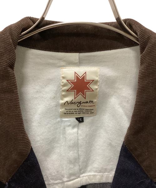 Nasngwam（ナスングワム）Nasngwam (ナスングワム) 2Bデニムセットアップ ネイビー サイズ:Mの古着・服飾アイテム