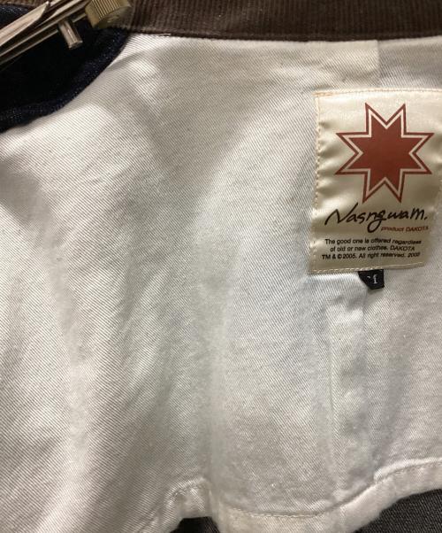 Nasngwam（ナスングワム）Nasngwam (ナスングワム) 2Bデニムセットアップ ネイビー サイズ:Mの古着・服飾アイテム