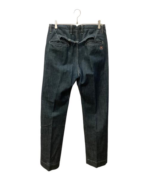 Nasngwam（ナスングワム）Nasngwam (ナスングワム) 3Bデニムセットアップ インディゴ サイズ:Mの古着・服飾アイテム