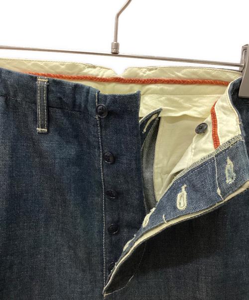 Nasngwam（ナスングワム）Nasngwam (ナスングワム) 3Bデニムセットアップ インディゴ サイズ:Mの古着・服飾アイテム