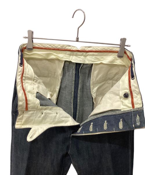 Nasngwam（ナスングワム）Nasngwam (ナスングワム) 3Bデニムセットアップ インディゴ サイズ:Mの古着・服飾アイテム