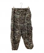 impre storeインプレストア）の古着「迷彩柄カジュアルパンツ」｜グリーン