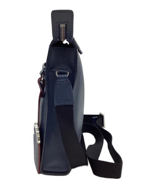 BVLGARI（ブルガリ）BVLGARI (ブルガリ) メッセンジャーバッグ ネイビーの古着・服飾アイテム