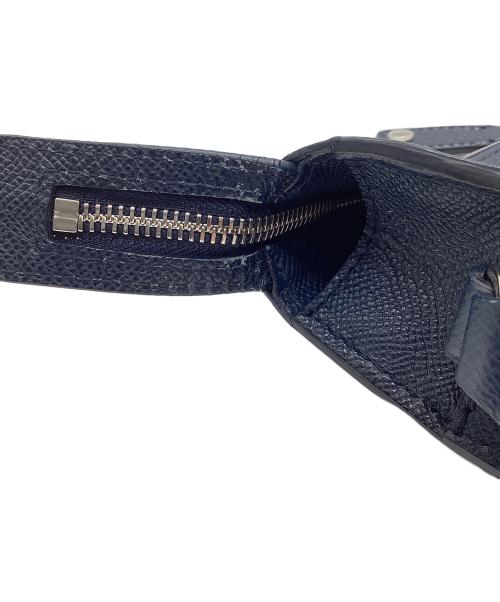 BVLGARI（ブルガリ）BVLGARI (ブルガリ) メッセンジャーバッグ ネイビーの古着・服飾アイテム