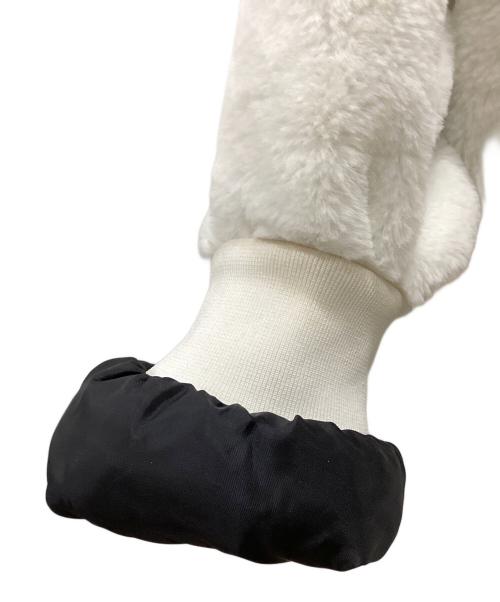 OY（オーワイ）OY (オーワイ) ボアジップパーカー ホワイト サイズ:表記無しの古着・服飾アイテム