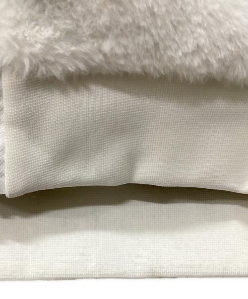 OY（オーワイ）OY (オーワイ) ボアジップパーカー ホワイト サイズ:表記無しの古着・服飾アイテム