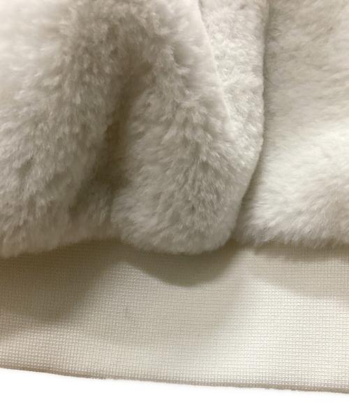 OY（オーワイ）OY (オーワイ) ボアジップパーカー ホワイト サイズ:表記無しの古着・服飾アイテム