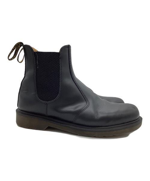 Dr.Martens（ドクターマーチン）Dr.Martens (ドクターマーチン) サイドゴアブーツ ブラック サイズ:8の古着・服飾アイテム