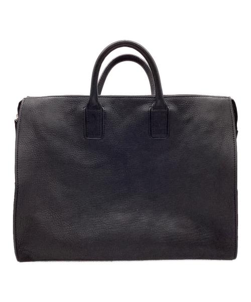 INDEED（インディード）INDEED (インディード) レザーボストンバッグ ブラックの古着・服飾アイテム