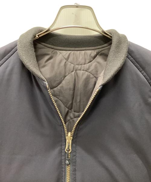 Eddie Bauer（エディーバウアー）Eddie Bauer (エディーバウアー) リバーシブル オールパーパス MA-1 ネイビー サイズ:XSの古着・服飾アイテム