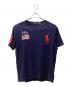 POLO RALPH LAUREN（ポロ・ラルフローレン）の古着「半袖カットソー」｜ネイビー