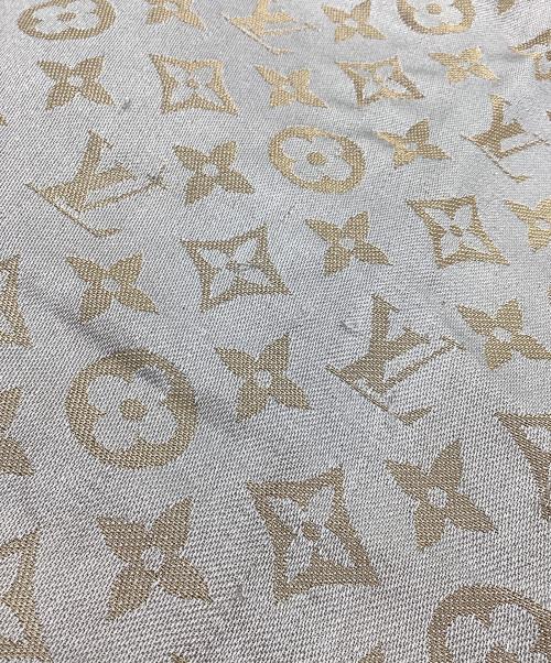 LOUIS VUITTON（ルイ ヴィトン）LOUIS VUITTON (ルイ ヴィトン) ストール グレージュの古着・服飾アイテム