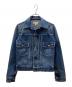 HYKE（ハイク）の古着「デニムジャケット」｜インディゴ
