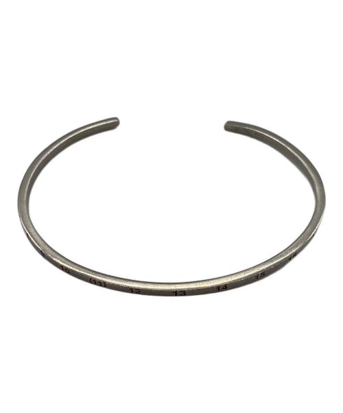 Maison Margiela（メゾンマルジェラ）Maison Margiela (メゾンマルジェラ) シルバーバングルの古着・服飾アイテム