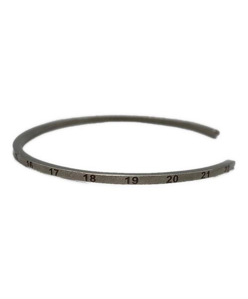 Maison Margiela（メゾンマルジェラ）Maison Margiela (メゾンマルジェラ) シルバーバングルの古着・服飾アイテム