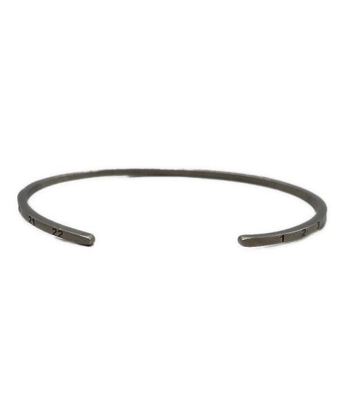 Maison Margiela（メゾンマルジェラ）Maison Margiela (メゾンマルジェラ) シルバーバングルの古着・服飾アイテム