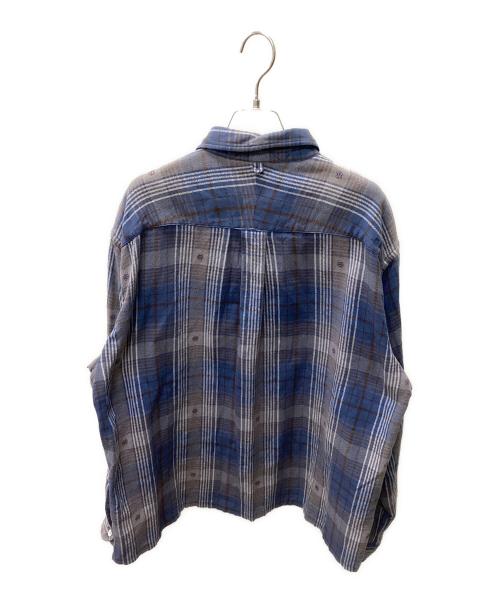 THE NORTH FACE（ザ ノース フェイス）THE NORTH FACE (ザ ノース フェイス) アムンゼンチェックシャツ ブルー サイズ:Lの古着・服飾アイテム