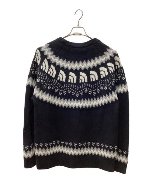 THE NORTH FACE（ザ ノース フェイス）THE NORTH FACE (ザ ノース フェイス) 厚手ニット ブラック サイズ:Lの古着・服飾アイテム