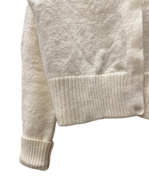 na.e（ナエ）na.e (ナエ) 厚手カーディガン アイボリー サイズ:記載なしの古着・服飾アイテム
