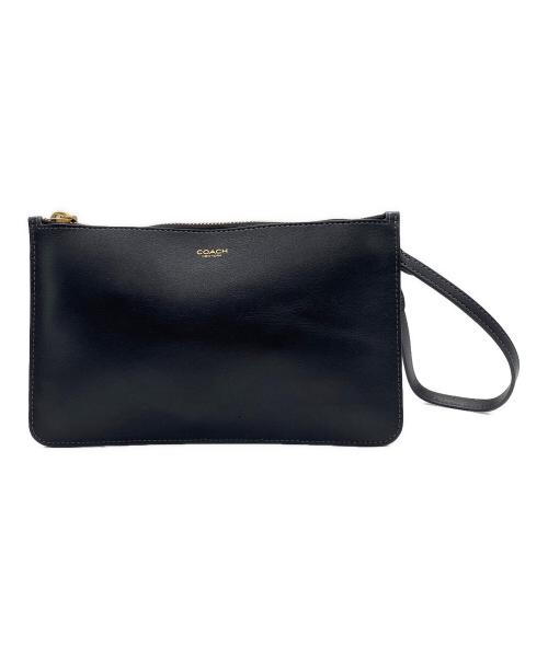COACH（コーチ）COACH (コーチ) ジップポーチ ブラックの古着・服飾アイテム