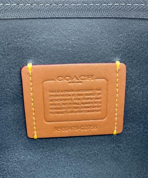 COACH（コーチ）COACH (コーチ) ジップポーチ ブラックの古着・服飾アイテム