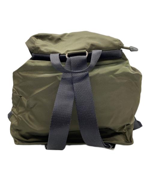 PRADA（プラダ）PRADA (プラダ) ナイロンリュック カーキの古着・服飾アイテム