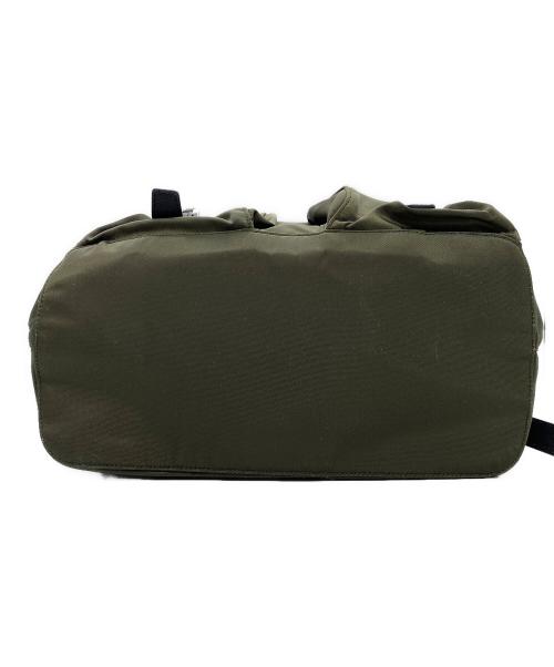 PRADA（プラダ）PRADA (プラダ) ナイロンリュック カーキの古着・服飾アイテム