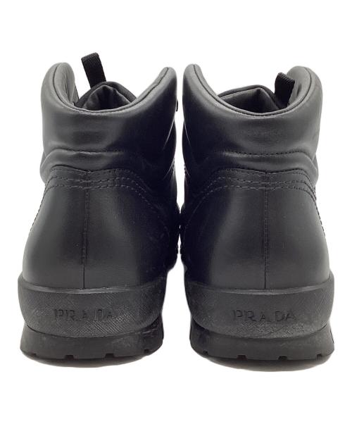 PRADA（プラダ）PRADA (プラダ) トレッキングブーツ ブラック サイズ:26.5cmの古着・服飾アイテム