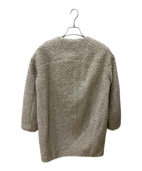 Bouchon（ブション）BOUCHON (ブション) ブルゾン アイボリー サイズ:Mの古着・服飾アイテム