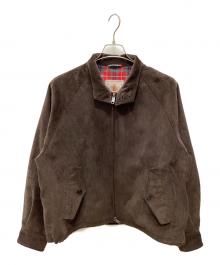 BARACUTA（バラクータ）の古着「コーデュロイブルゾン」｜ブラウン