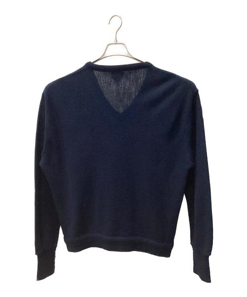 IZOD LACOSTE（アイゾッド ラコステ）IZOD LACOSTE (アイゾッド ラコステ) 薄手ニット ネイビー サイズ:Lの古着・服飾アイテム