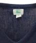 中古・古着 IZOD LACOSTE (アイゾッド ラコステ) 薄手ニット ネイビー サイズ:L：4000円