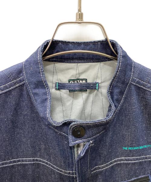 G-STAR RAW（ジースターロゥ）G-STAR RAW (ジースターロゥ) GSRR SOBIRU JACKET インディゴ サイズ:Mの古着・服飾アイテム