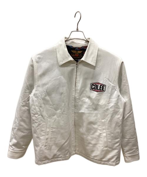 CALEE（キャリー）CALEE (キャリー) スイングトップ ホワイト サイズ:Mの古着・服飾アイテム