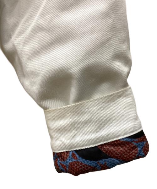 CALEE（キャリー）CALEE (キャリー) スイングトップ ホワイト サイズ:Mの古着・服飾アイテム